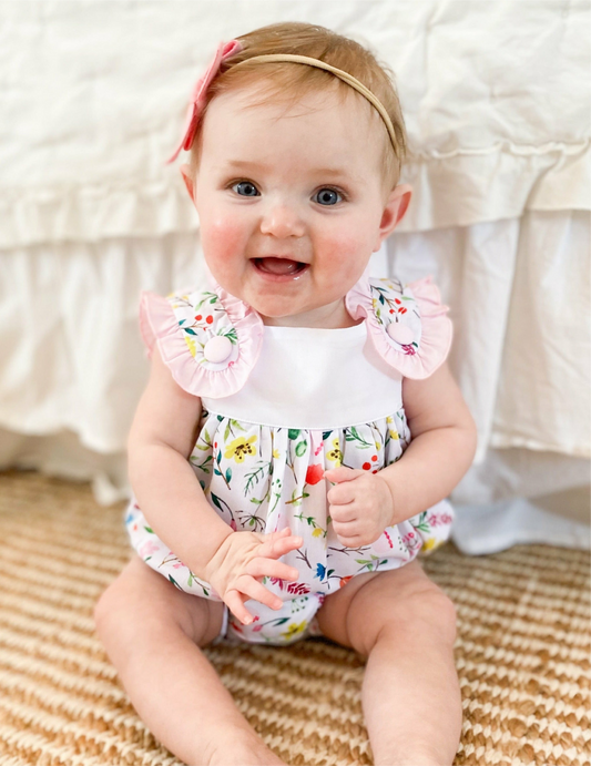 Wildflower Ruffle Romper