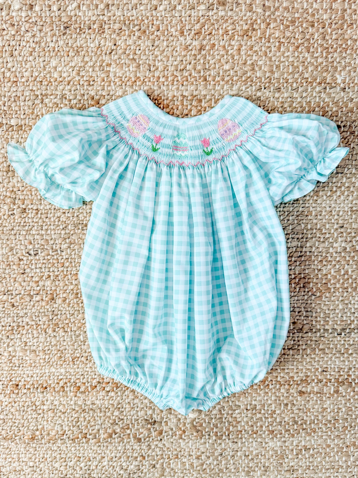 Easter Egg and Tulips Bubble