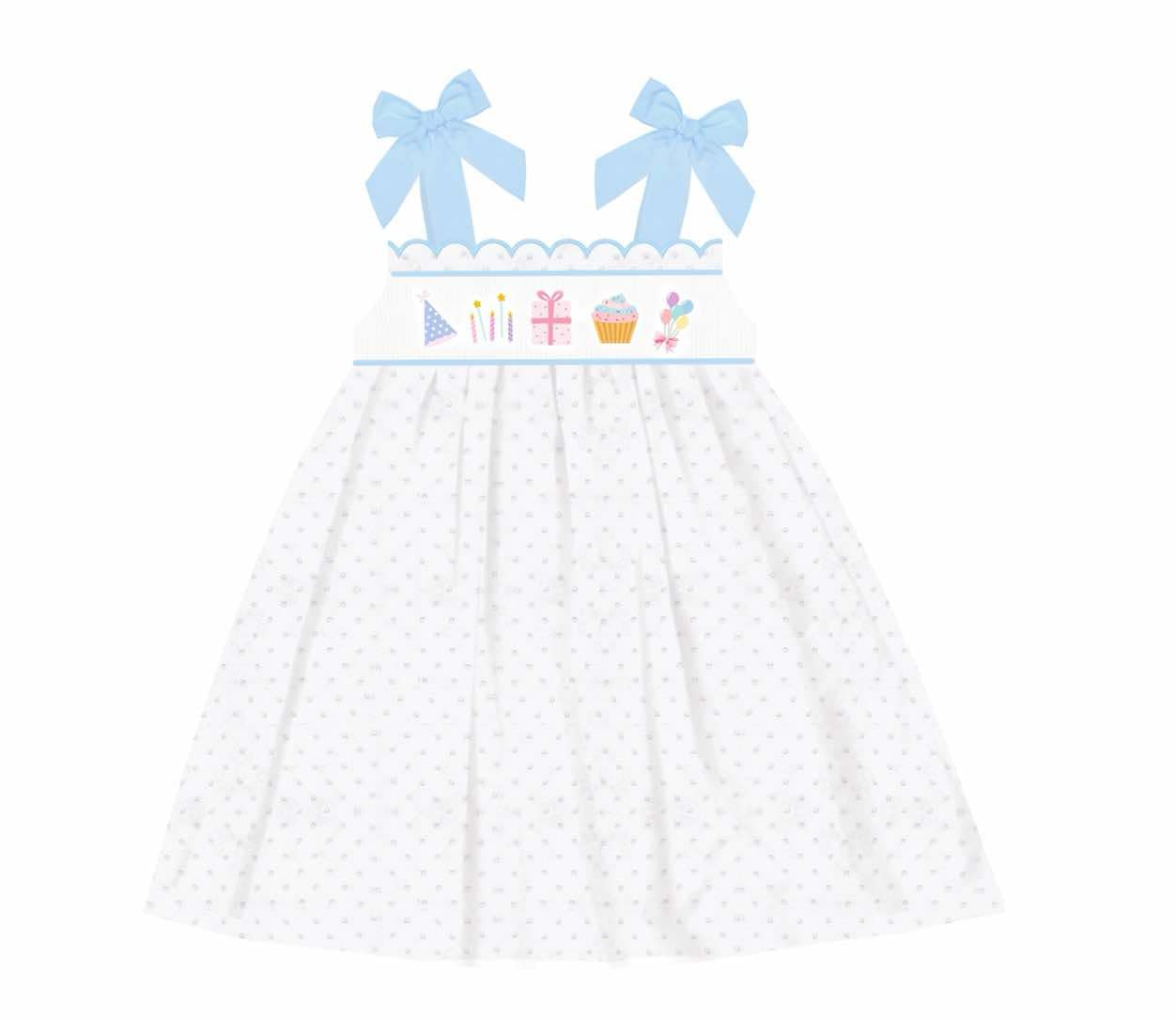 Preorder: Birthday Wishes Bow Dress