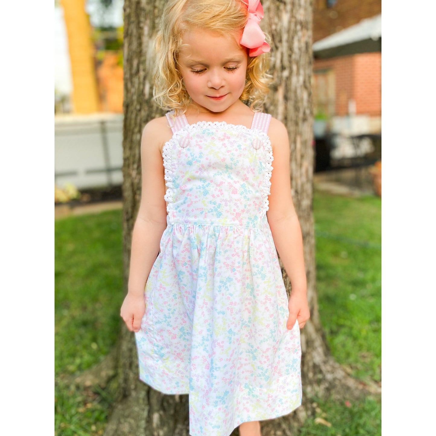 Always in Bloom Dress with Criss Cross Back 6M-6T