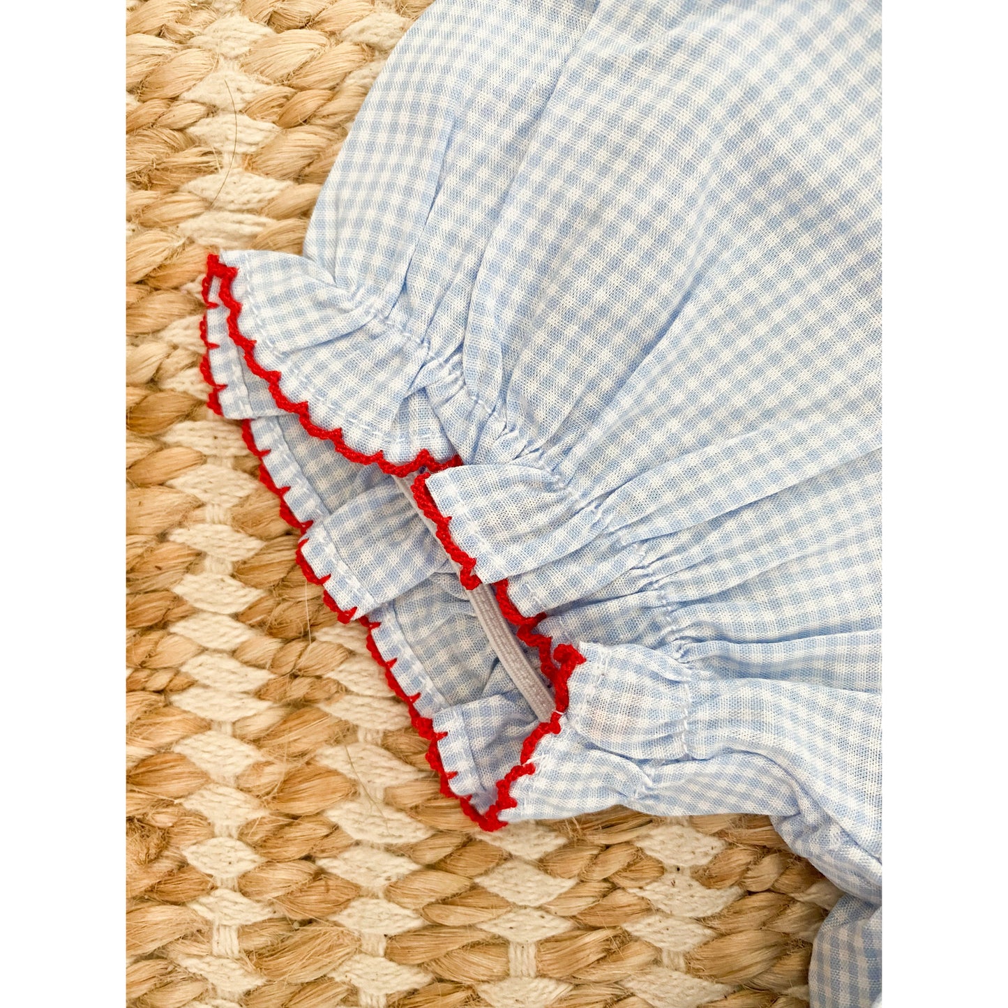 Reindeer and Candy Cane Embroidered Dress 6M-6T