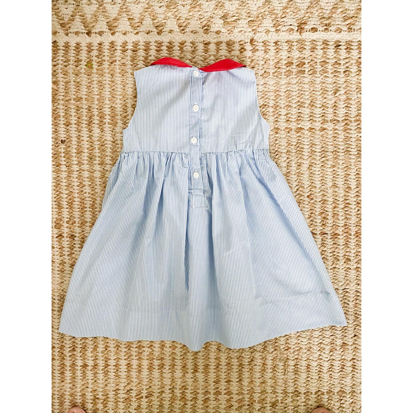 Back to School ABC Smocked Dress 6M-6T