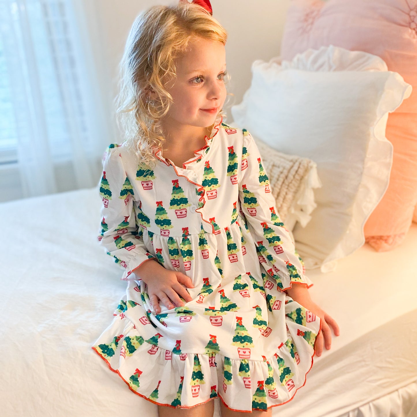 Christmas Tree Pajama Gown