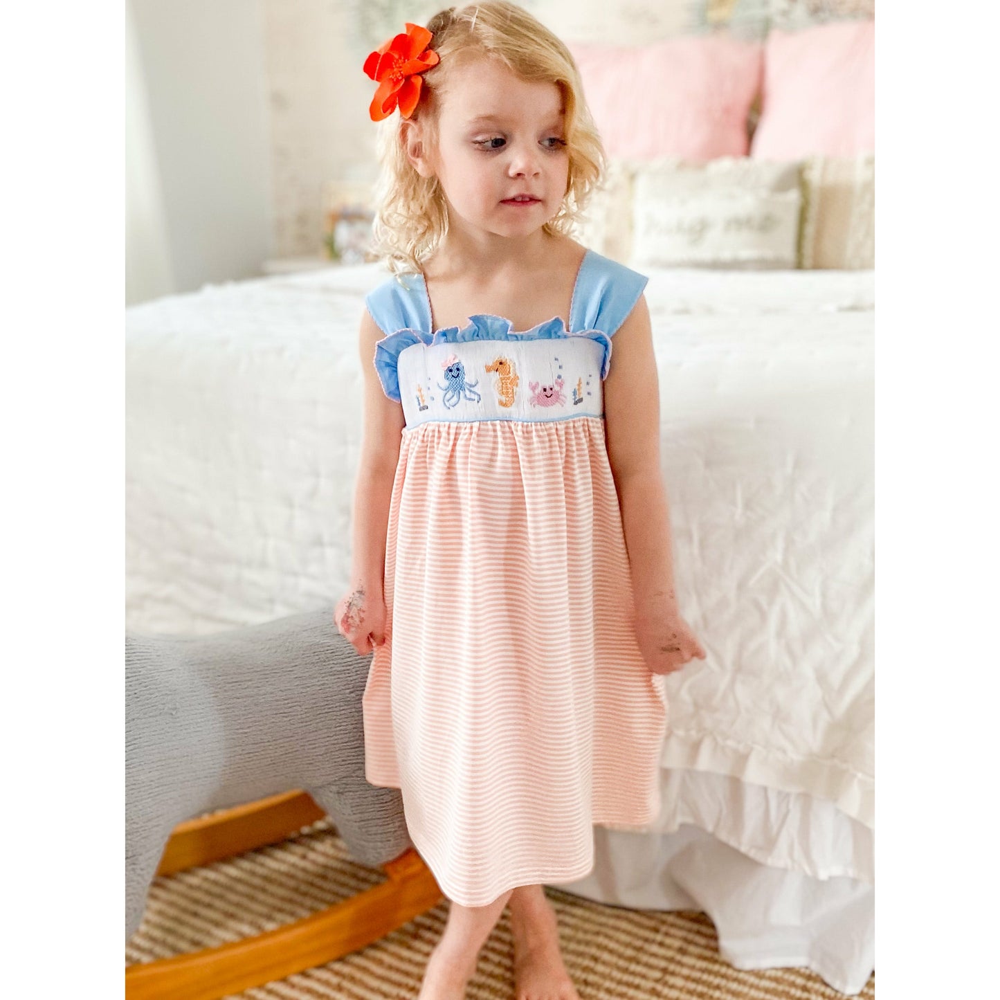 Fun in the Sun Hand-Smocked Sundress